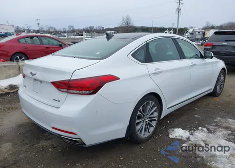 2015 Hyundai Genesis 3.8 из США, поврежденный, VIN KMHGN4JE2FU046038